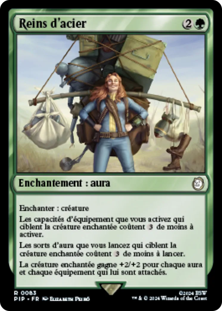 Reins d'acier — Fallout — Magic: The Gathering