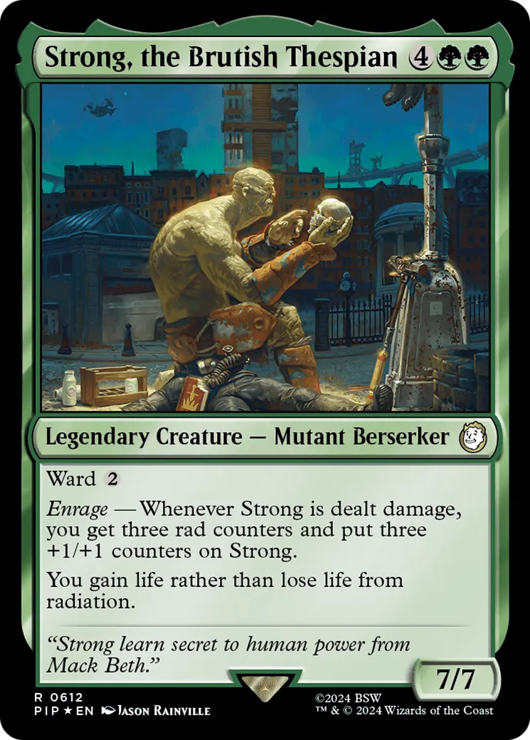 Strong, comédien brutal — Fallout — Magic: The Gathering