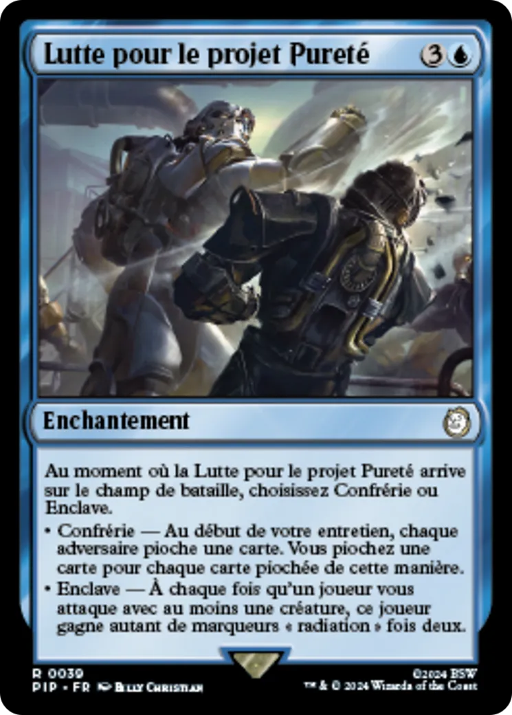 Lutte pour le projet Pureté — Fallout — Magic: The Gathering