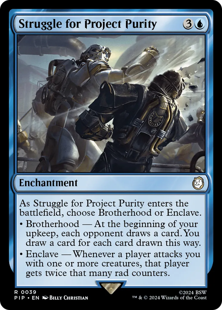 Struggle for Project Purity — Fallout — Magic: The Gathering