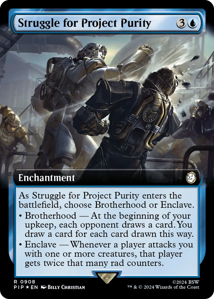 Lutte pour le projet Pureté — Fallout — Magic: The Gathering