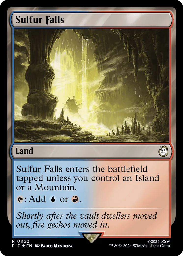 Chutes de soufre — Fallout — Magic: The Gathering