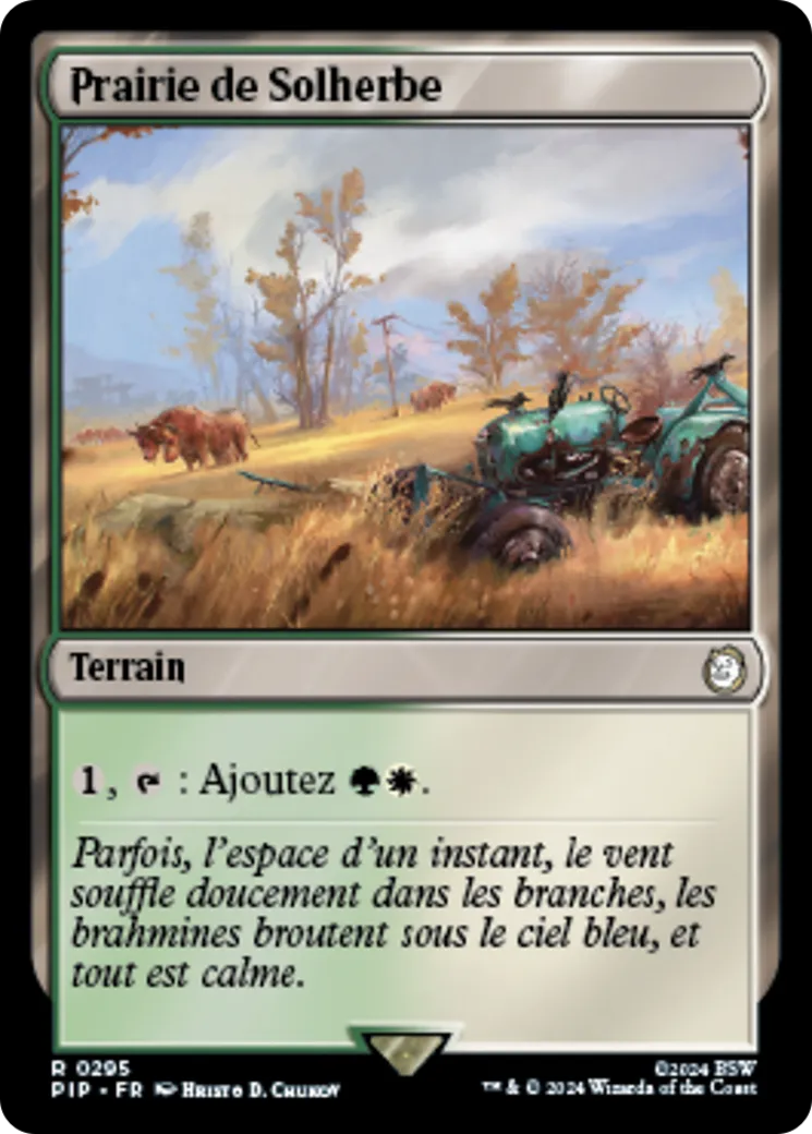Prairie de Solherbe — Fallout — Magic: The Gathering