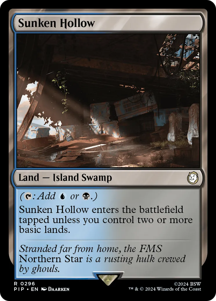 Sunken Hollow — Fallout — Magic: The Gathering