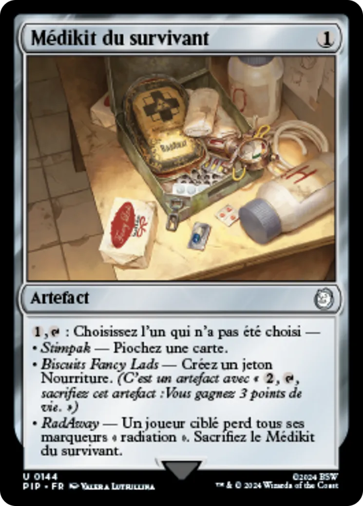 Médikit du survivant — Fallout — Magic: The Gathering