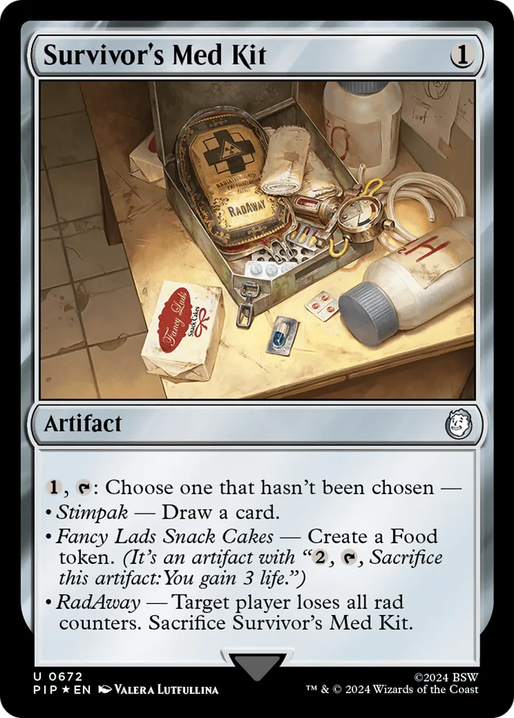 Médikit du survivant — Fallout — Magic: The Gathering