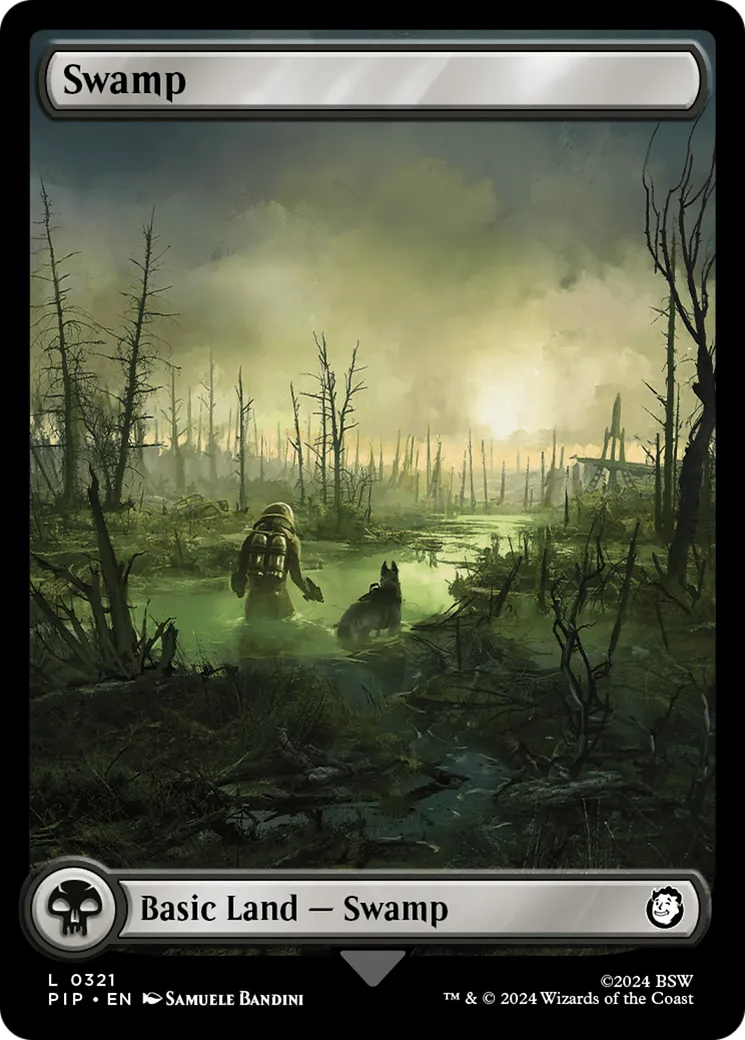 Swamp — Fallout — Magic: The Gathering