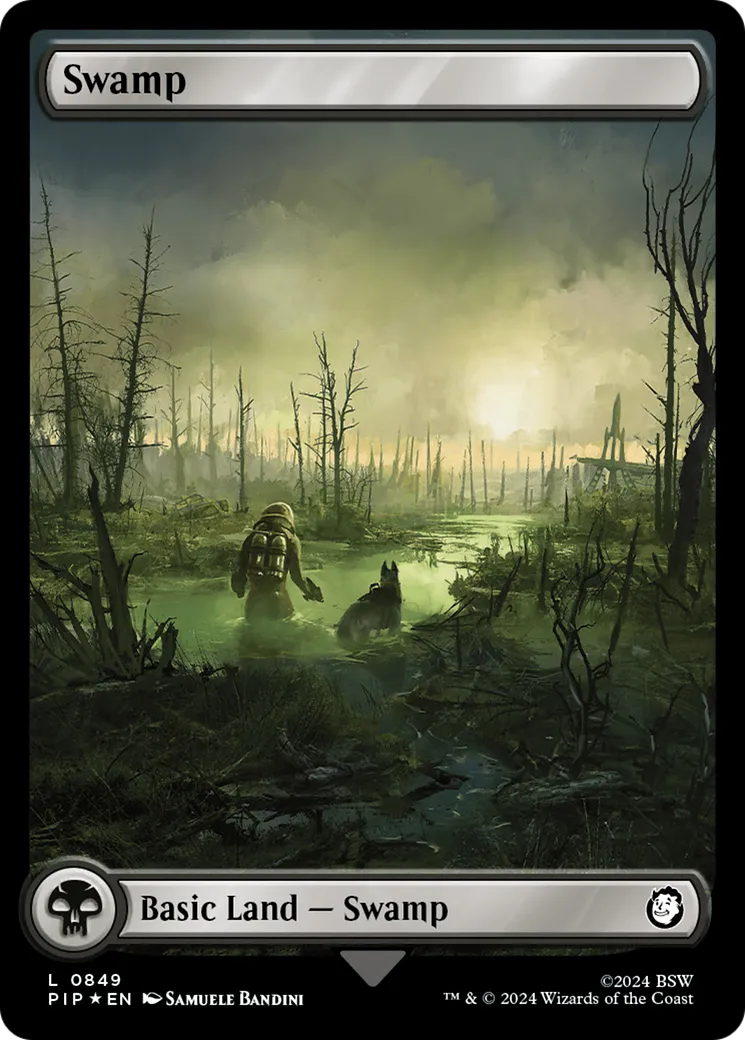 Swamp — Fallout — Magic: The Gathering