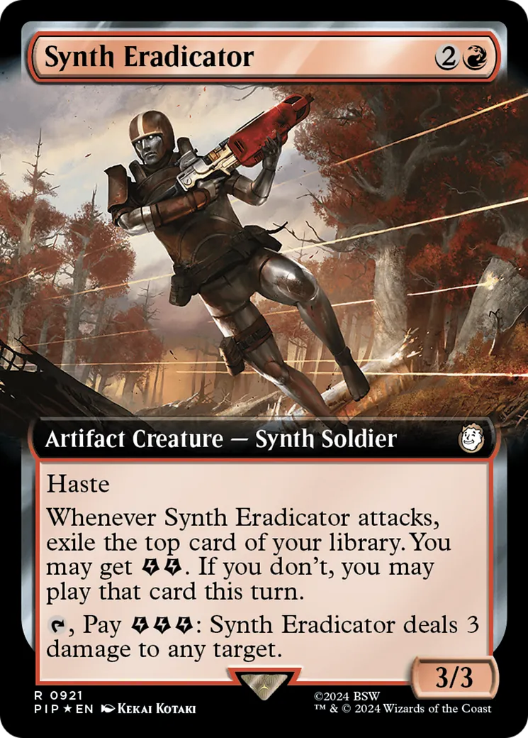 Éradicateur synthétique — Fallout — Magic: The Gathering