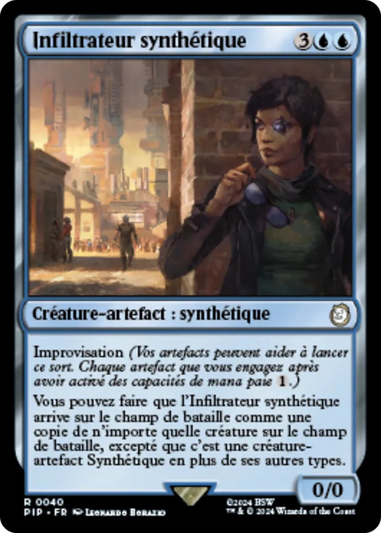 Infiltrateur synthétique — Fallout — Magic: The Gathering