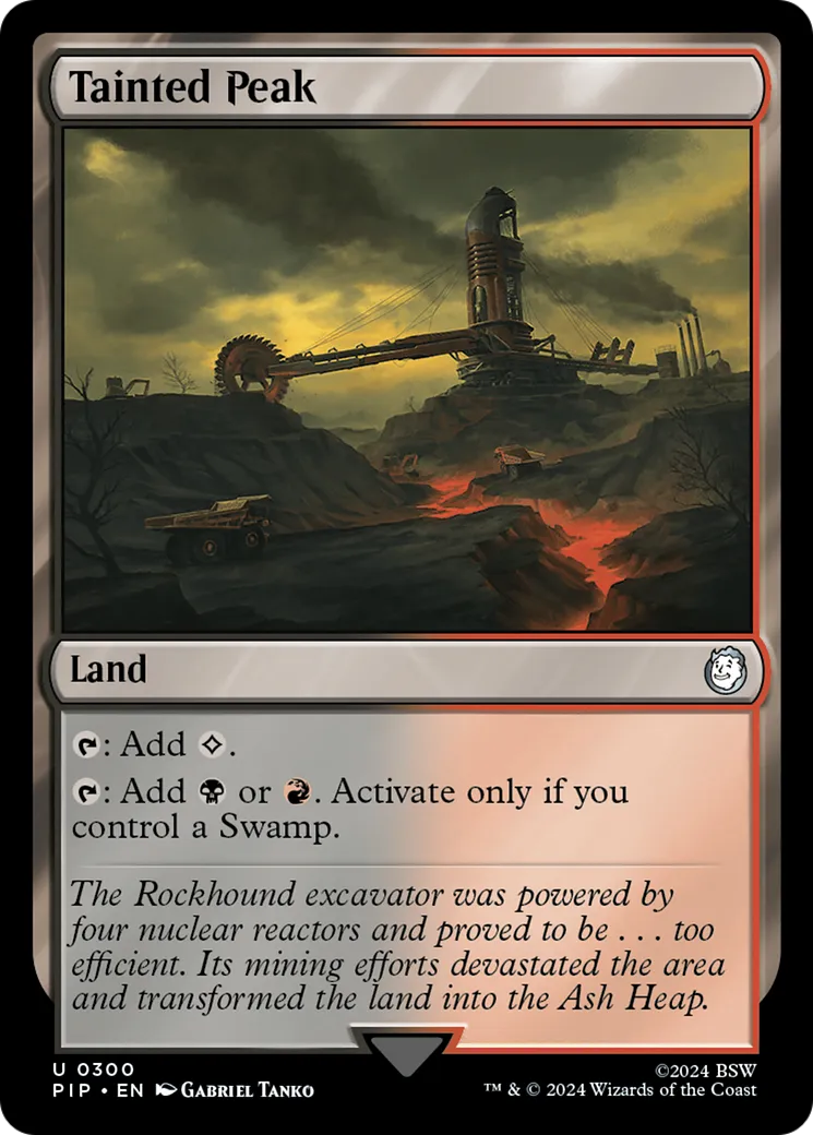 Tainted Peak — Fallout — Magic: The Gathering