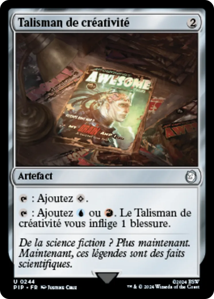 Talisman de créativité — Fallout — Magic: The Gathering