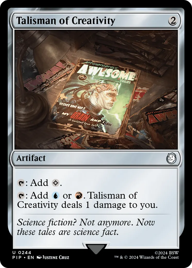 Talisman of Creativity — Fallout — Magic: The Gathering