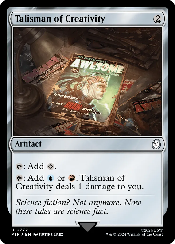 Talisman of Creativity — Fallout — Magic: The Gathering