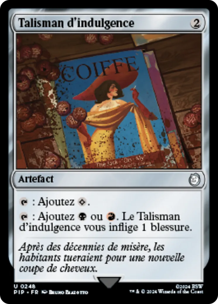 Talisman d'indulgence — Fallout — Magic: The Gathering