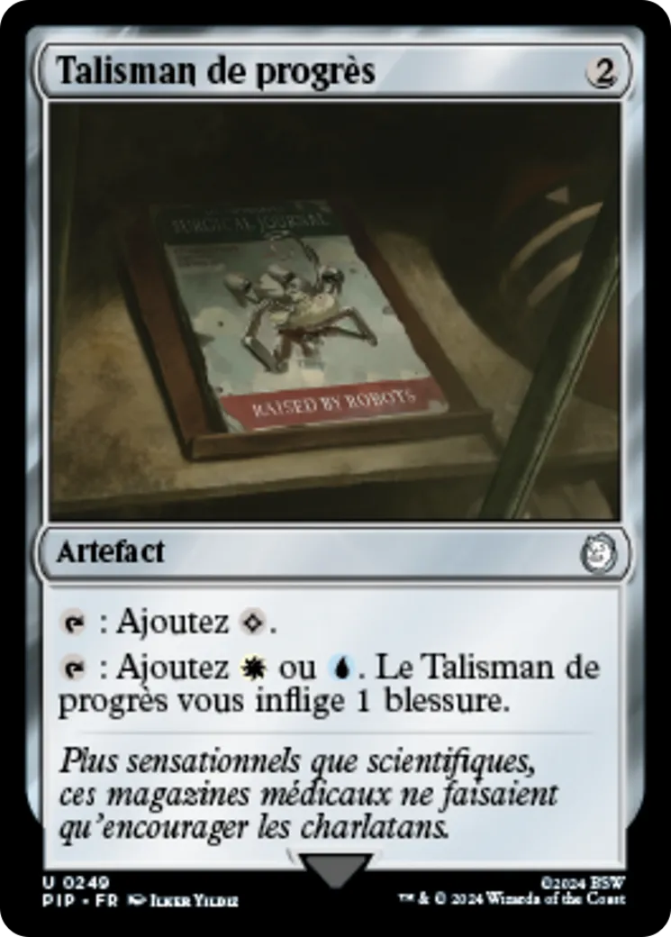 Talisman de progrès — Fallout — Magic: The Gathering