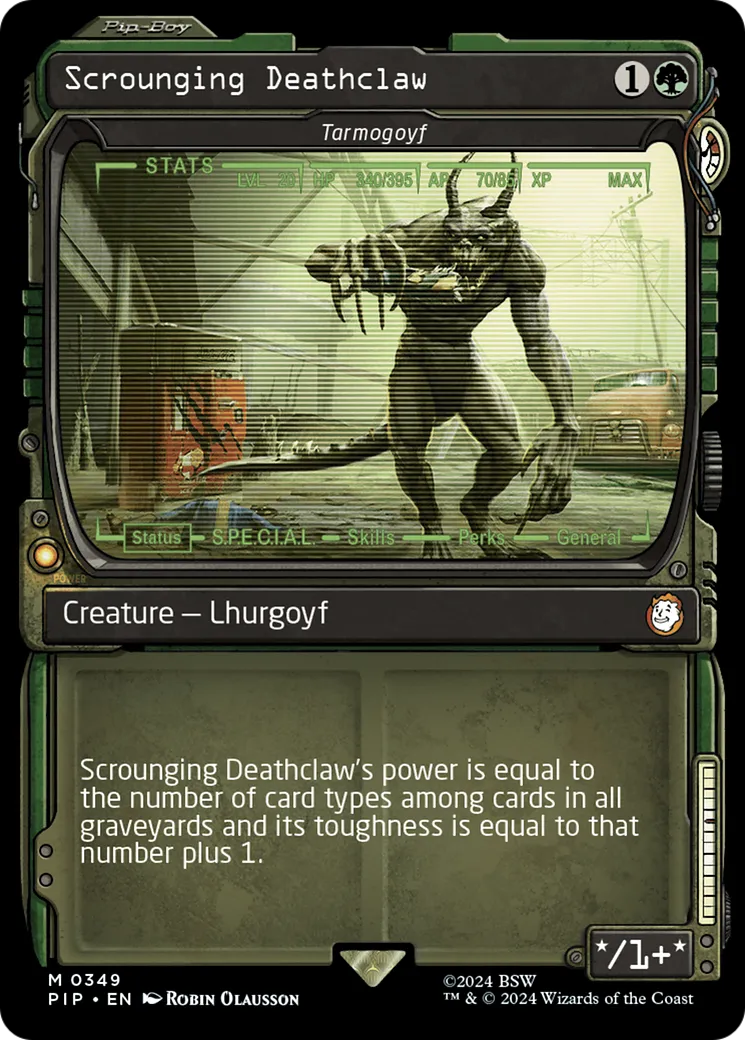 Tarmogoyf — Fallout — Magic: The Gathering