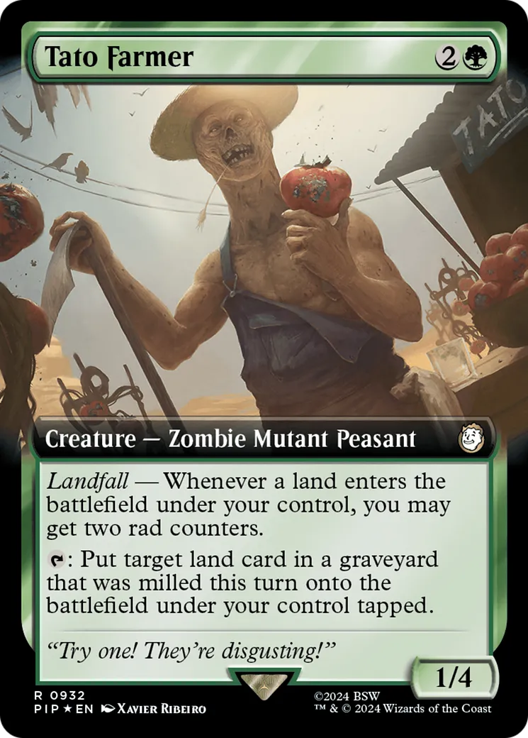 Cultivateur de pomates — Fallout — Magic: The Gathering