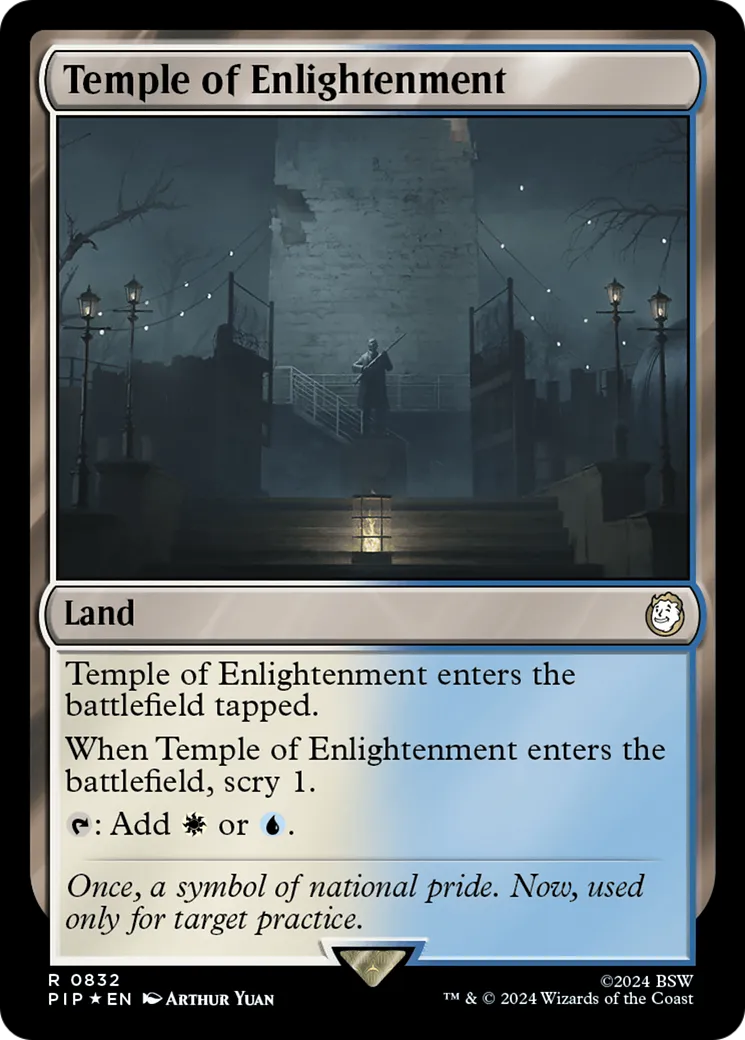 Temple of Enlightenment — Fallout — Magic: The Gathering
