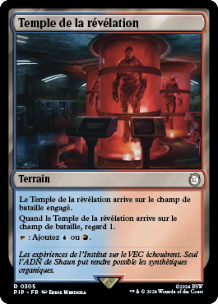 Temple de la révélation — Fallout — Magic: The Gathering