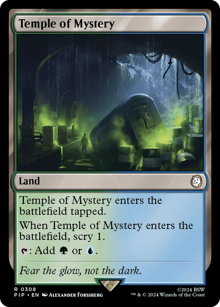Temple of Mystery — Fallout — Magic: The Gathering