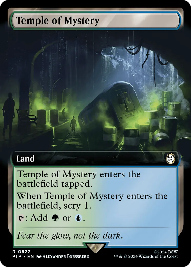 Temple of Mystery — Fallout — Magic: The Gathering