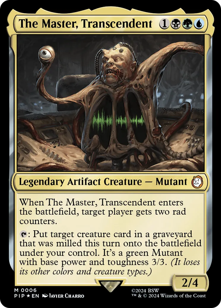 The Master, Transcendent — Fallout — Magic: The Gathering