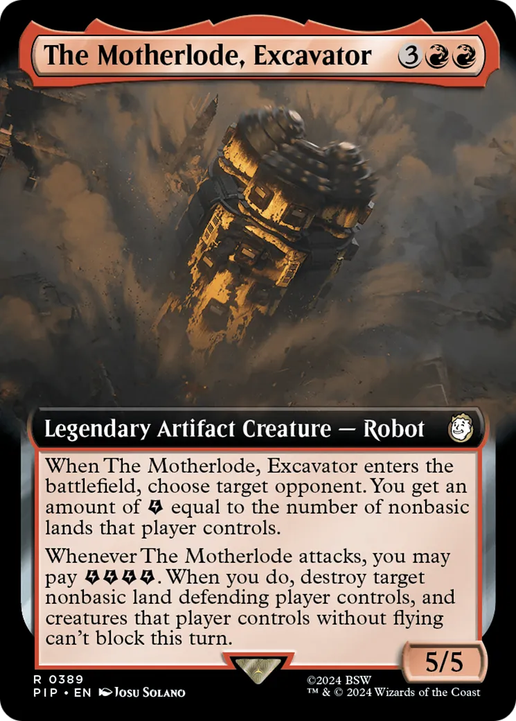 Le Filon maître, excavateur — Fallout — Magic: The Gathering