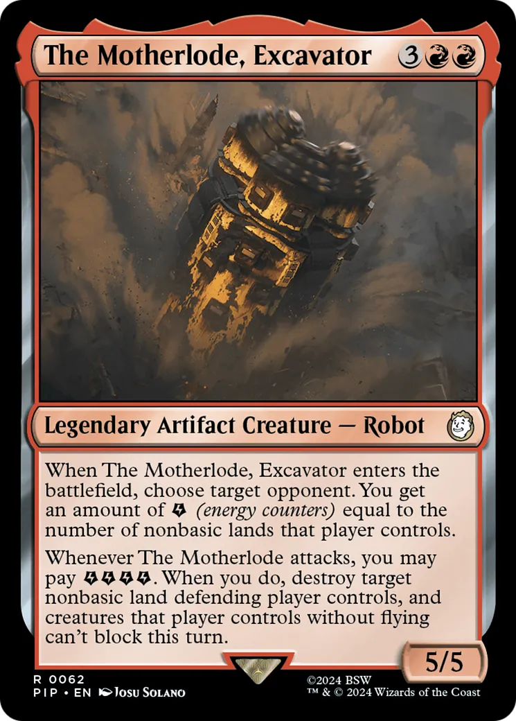 Le Filon maître, excavateur — Fallout — Magic: The Gathering