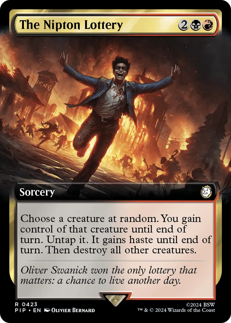 Loterie de Nipton — Fallout — Magic: The Gathering