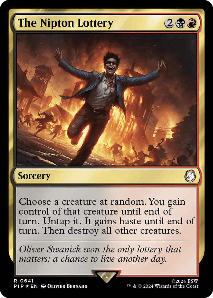 Loterie de Nipton — Fallout — Magic: The Gathering