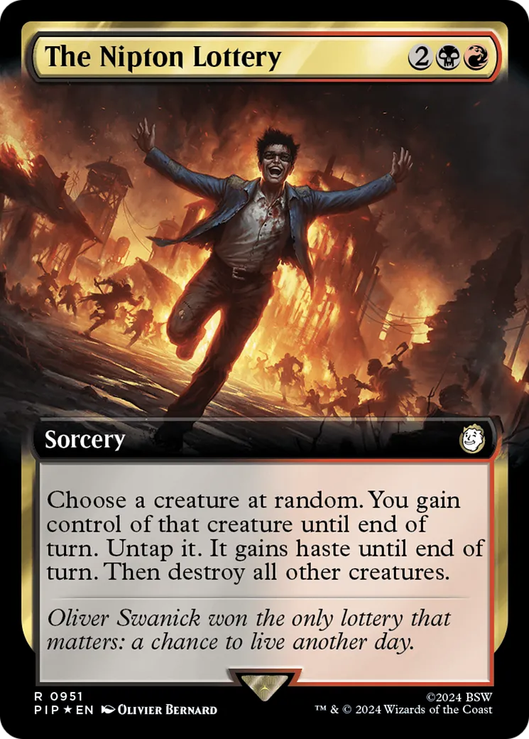 Loterie de Nipton — Fallout — Magic: The Gathering
