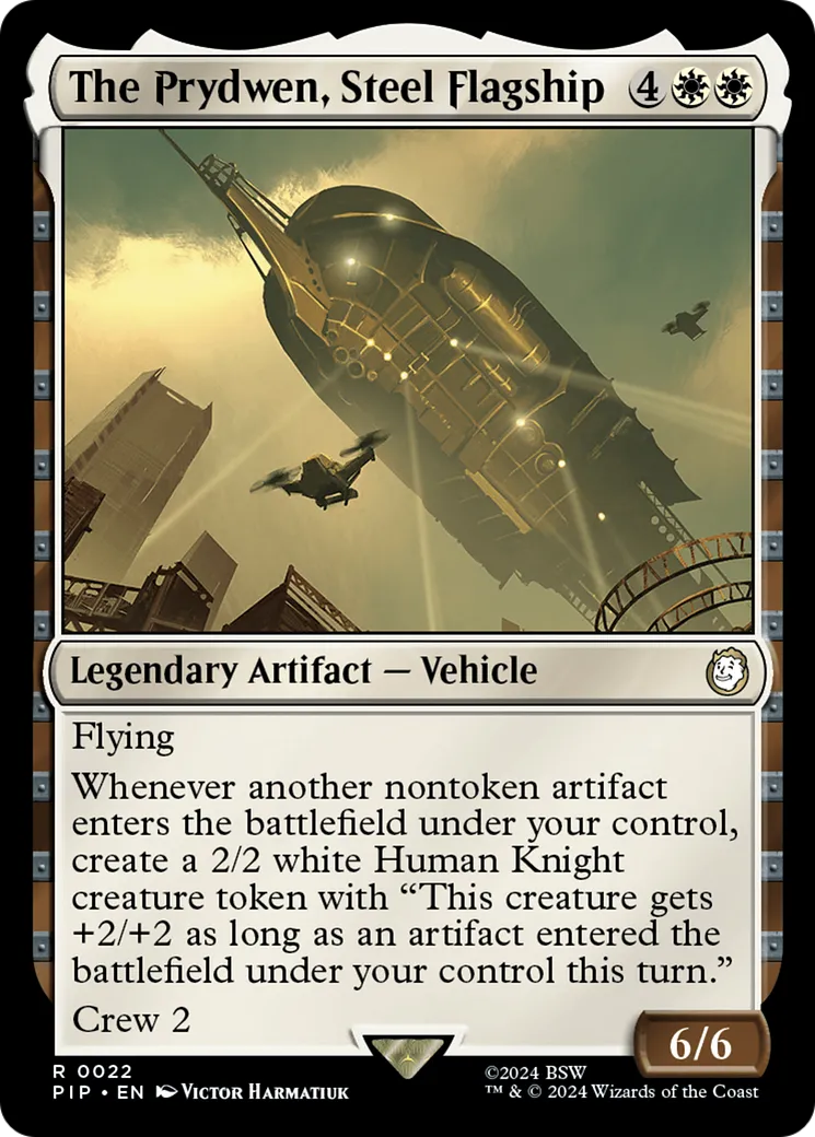 The Prydwen, Steel Flagship — Fallout — Magic: The Gathering