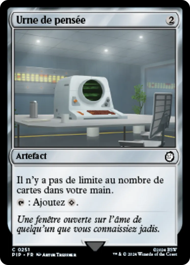 Urne de pensée — Fallout — Magic: The Gathering