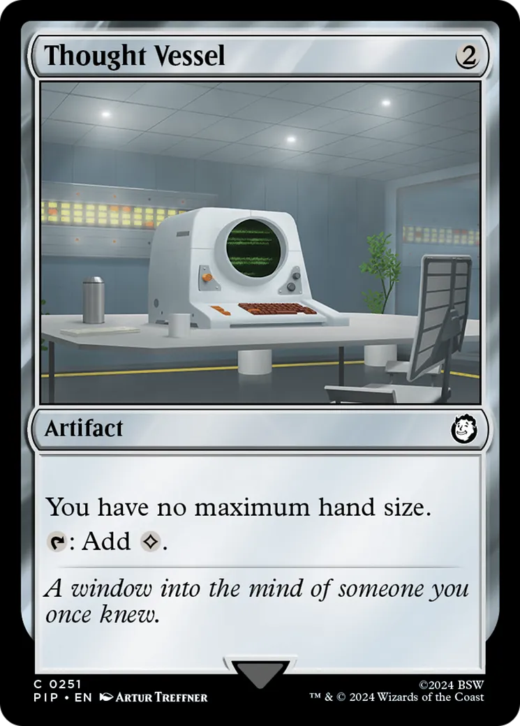 Thought Vessel — Fallout — Magic: The Gathering