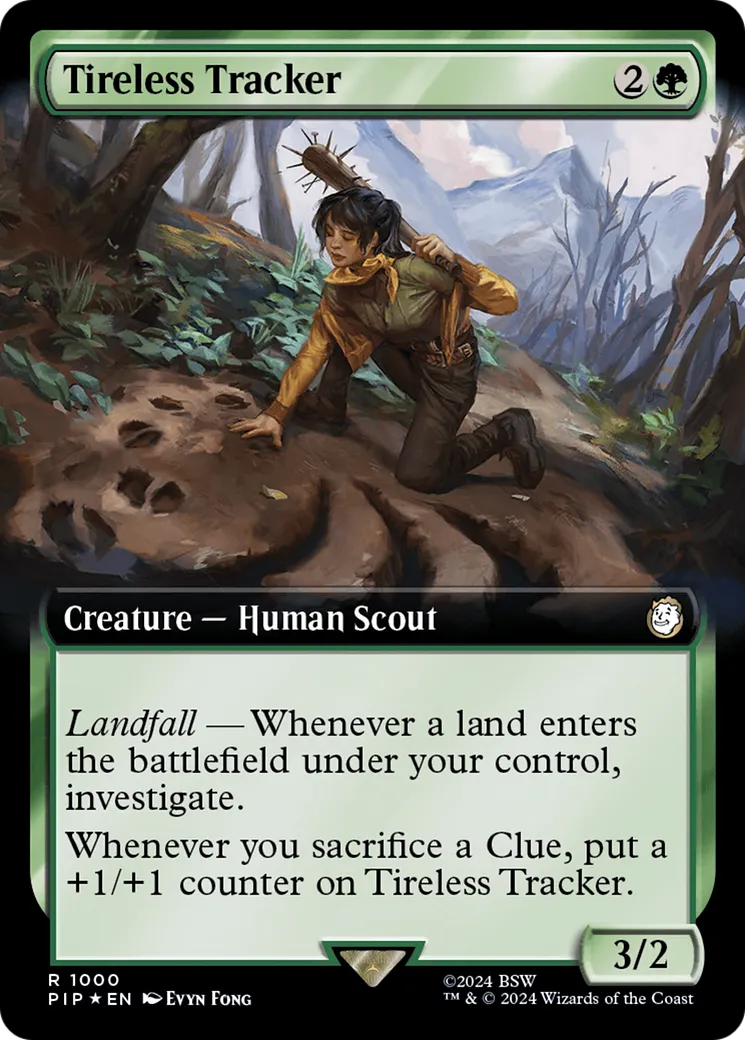 Tireless Tracker — Fallout — Magic: The Gathering