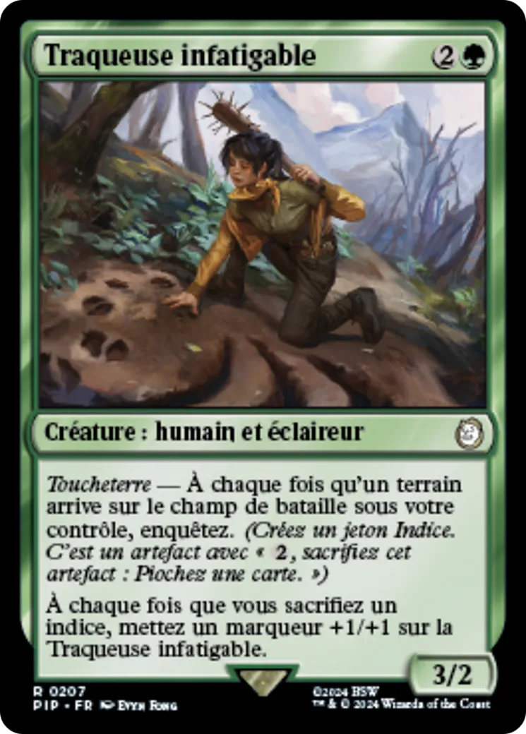 Traqueuse infatigable — Fallout — Magic: The Gathering