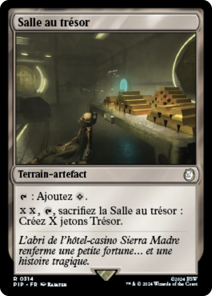 Salle au trésor — Fallout — Magic: The Gathering