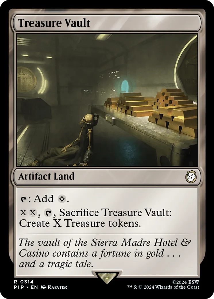 Treasure Vault — Fallout — Magic: The Gathering