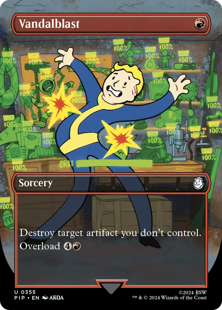 Vandalblast — Fallout — Magic: The Gathering