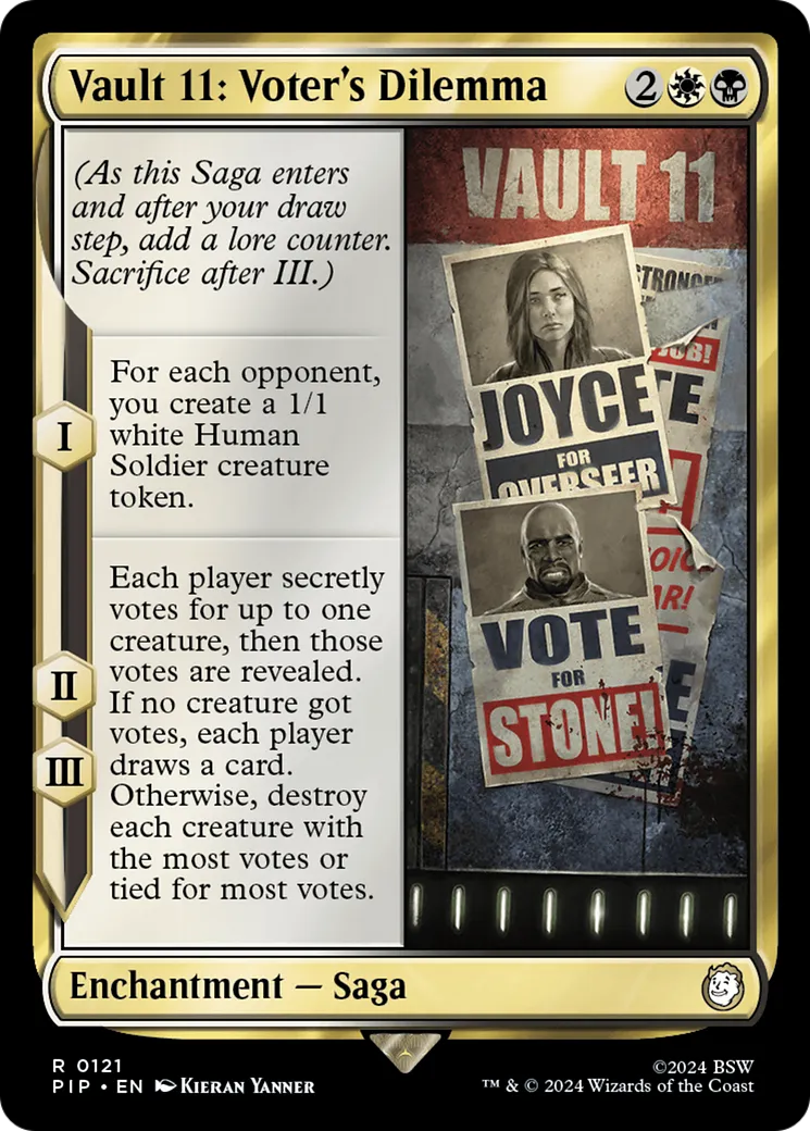 Vault 11: Voter's Dilemma from Fallout - Magic: The Gathering