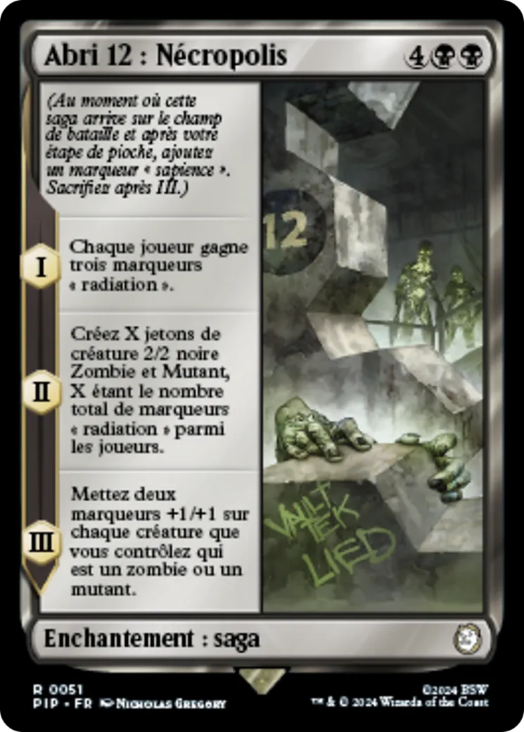 Abri 12 : Nécropolis — Fallout — Magic: The Gathering