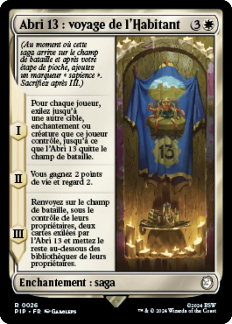Abri 13 : voyage de l'Habitant — Fallout — Magic: The Gathering