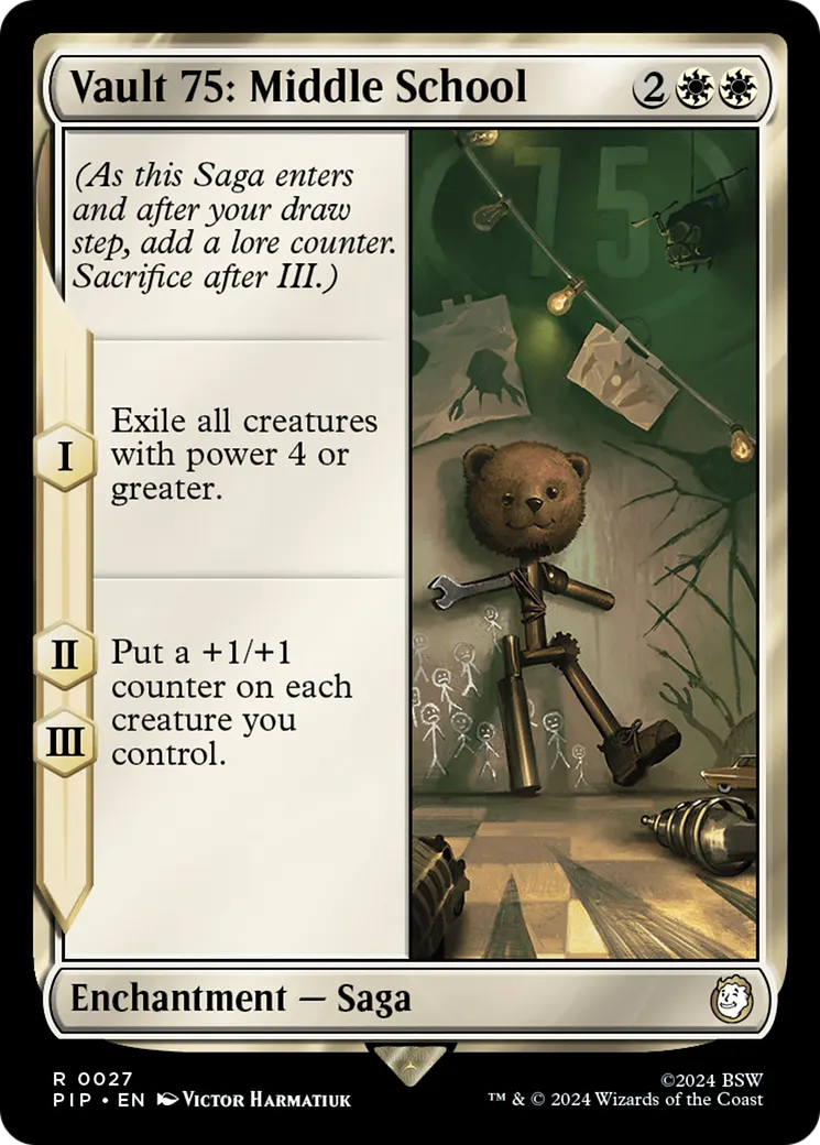 Vault 75: Middle School — Fallout — Magic: The Gathering