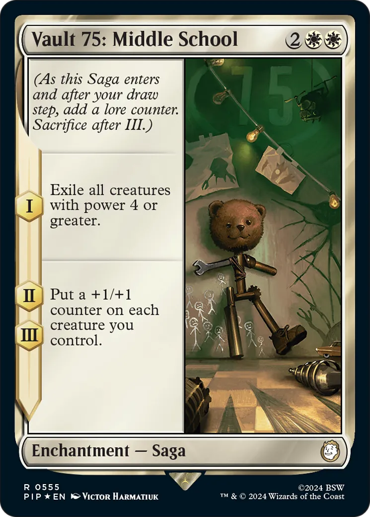Vault 75: Middle School — Fallout — Magic: The Gathering