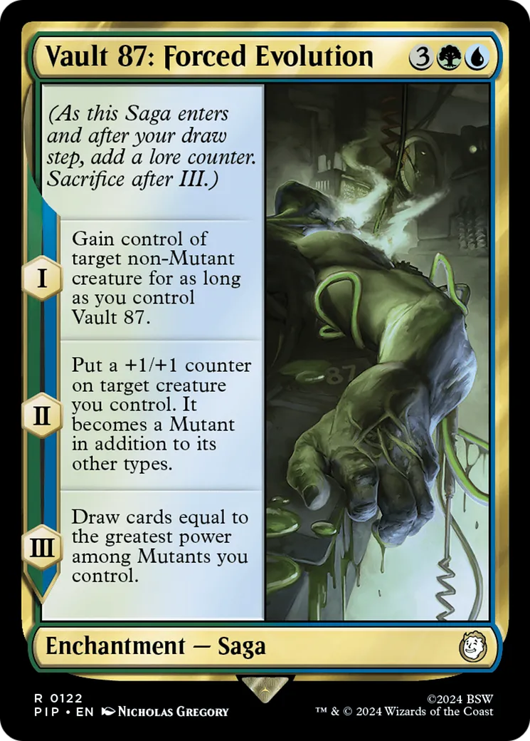 Abri 87 : évolution forcée — Fallout — Magic: The Gathering