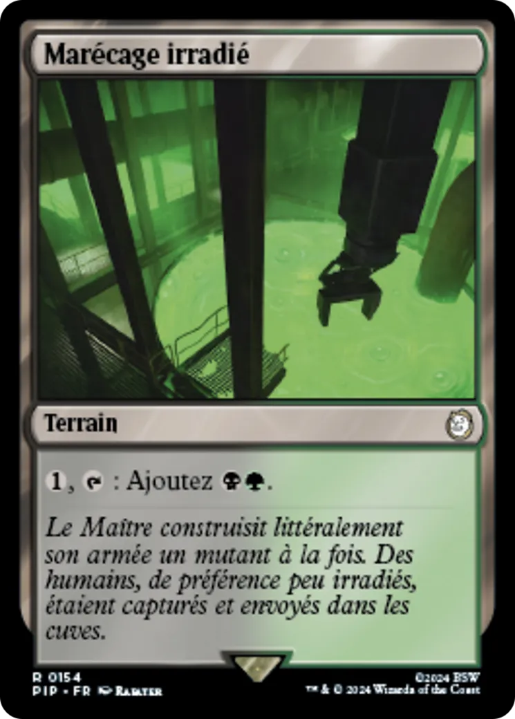 Marécage irradié — Fallout — Magic: The Gathering
