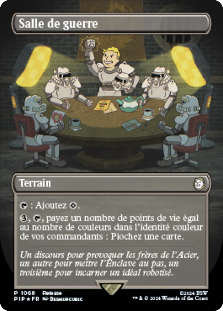 Salle de guerre — Fallout — Magic: The Gathering