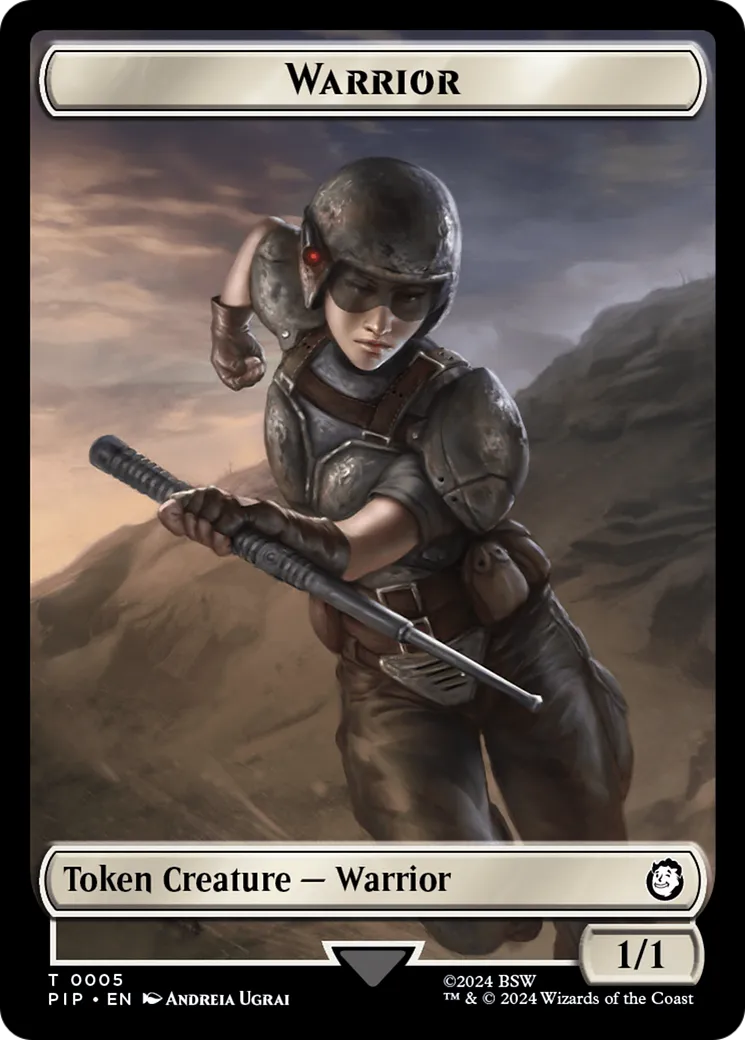 Warrior — Fallout — Magic: The Gathering