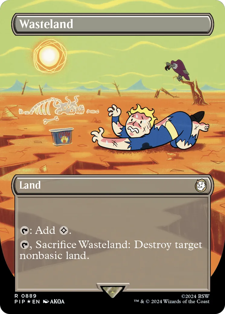 Terres dévastées — Fallout — Magic: The Gathering
